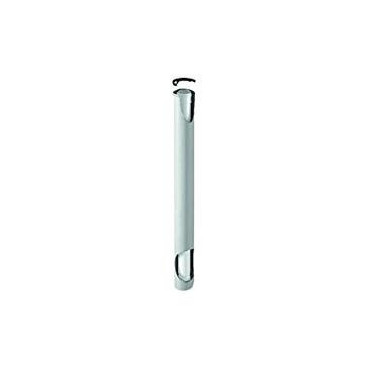 Troço recto 1000 mm macho-fêmea 80/125 mm para caldeiras de condensação, FIG 8125-1000MHP15