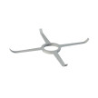 Centrador para tubo flexível 60 mm para caldeiras de condensação, FIG 6CENTFLEX