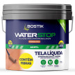 Tela líquida impermeabilizante Waterstop de base acrílica terracota 15 kg, Bostik