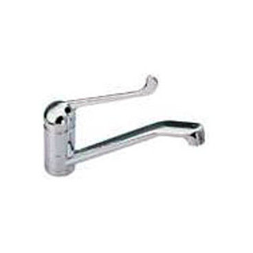 Torneira monocomando de cozinha 1 furo Eco cromado com manete hospitalar