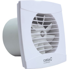Extrator U-Confort UC-10 TIMER branco, saída 100 mm, 110 m3/h, com temporizador, CATA 01200100