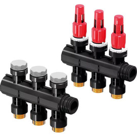 Coletor PRO com caudalímetro FM 3x3/4'', Uponor 1030583