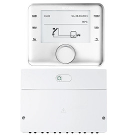 Conjunto de controlador solar e módulo para instalações até 3 aplicações CS 200 + MS 200, Bosch 7736503557