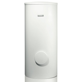 Depósito acumulador vitrificado com uma serpentina 400L stora WST 400-5 KP 1 B cor cinza, Bosch 7736506449