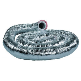 Conduta de admissão/evacuação PP 1000 mm com isolamento térmico e acústico (Ø 160 mm) para bombas de calor, Bosch 77190033