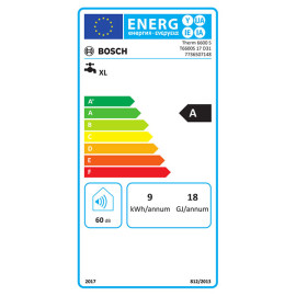 Esquentador Therm 6600S 17 D31, butano/propano, termostático ventilado/estanque, 17 l/min, Bosch 7736507148
