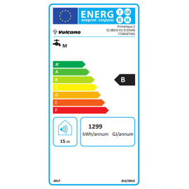 Termoacumulador PrimeAqua 2 80 L, 2000 W vertical, Vulcano 7736507565