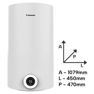 Termoacumulador PrimeAqua Plus ES 120, 110 L, 2000 W, Vulcano 7736507590