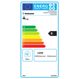 Termoacumulador PrimeAqua Plus ES 080, 80 L, 2000 W, Vulcano 7736507588