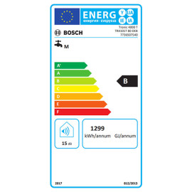 Termoacumulador Tronic 4101T 80 L, 2000 W reversível, Bosch 7736507540