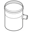 Troço reto de 80 mm com recolhe condensados para exaustão de esquentadores, Bosch 7736995103