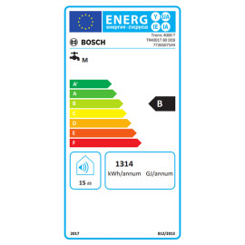 Termoacumulador Tronic 4001T 80 L, 2000 W vertical, Bosch 7736507544