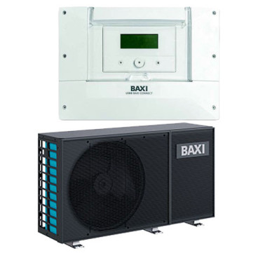 Bomba de calor Iridium 12TR, trifásico, oferta termóstato TXM, Baxi 7888895 (7652308+7847054)