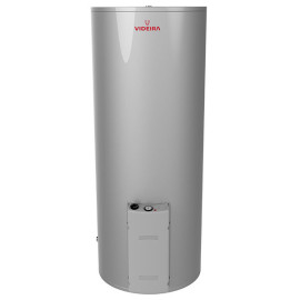 Termoacumulador 400L EURO92 com recirculação, vertical solo, inox Duplex LDX 2101, 10000W 400V, Videira 45.400.18.00