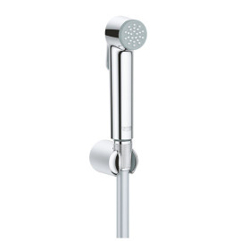Conjunto para chuveiro higiénico Tempesta-F Trigger, incluí chuveiro de mão, suporte de parede e bicha fléxivel de 1250mm, G
