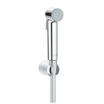 Conjunto para chuveiro higiénico Tempesta-F Trigger, incluí chuveiro de mão, suporte de parede e bicha fléxivel de 1250mm, G