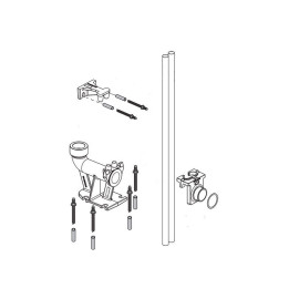 Kit descida completo para DOMO 10/15/20, Lowara 109395310