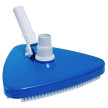 Aspirador triangular para piscina, fixação clip, 74508