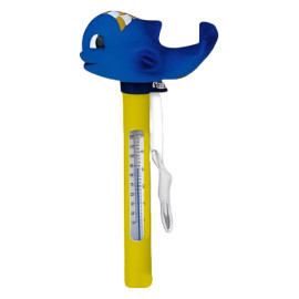 Termómetro flutuante com animal para piscina