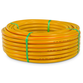 Mangueira amarela 15 mm com 25 m, até 10 bar
