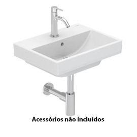 Lavatório RUBY 45 compacto mural branco, Sanitana S10215736200000