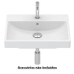 Lavatório RUBY 57 mural, branco, Sanitana S10216136200000