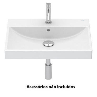 Lavatório RUBY 62 mural, branco, Sanitana S10216336200000