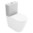 Autoclismo compacto RUBY, entrada inferior, branco, Sanitana S10214104500000