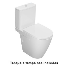 Sanita compacta RUBY Vortex, descarga dual, branco, Sanitana S10214123300000