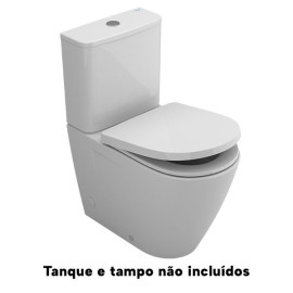 Sanita compacta RUBY Btw Vortex descarga dual, branco, Sanitana S10214150300000