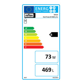 Depósito Storatherm Aqua AH 500 com duas serpentinas, classe B, para aplicação com bomba de calor, Reflex 7864400