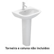 Lavatório NEXO 55 mural branco, Sanitana S10075317200000