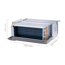 Ventiloconvetor conduta de 2 tubos IMEQ IQD60, Baxi 7855334