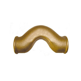 União de cruzamento de 1''1/4 latão