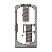 Depósito acumulador esmaltado AS 1500-2E 2 serpentna, Baxi 7698578