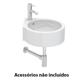 Lava-mãos ISLA 39 (395x505x190), Sanitana S10066117200000