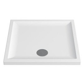 Base de duche VITA 1000x1000x55 quadrada, pousar, lisa, branco, Sanitana S20211400000000