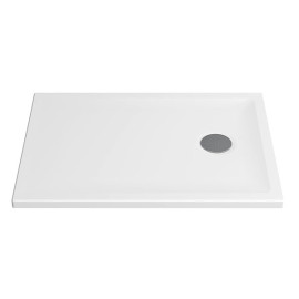 Base de duche VITA 1100x800x40, retangular, pousar, lisa, branco, Sanitana S20208000000000