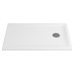 Base de duche VITA 1200x800x40, retangular, pousar, lisa, branco, Sanitana S20207900000000