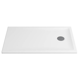 Base de duche VITA 1300x800x40, retangular, pousar, lisa, branco, Sanitana S20207800000000