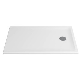 Base de duche VITA 1400x900x40, retangular, pousar, lisa, branco, Sanitana S20211200000000
