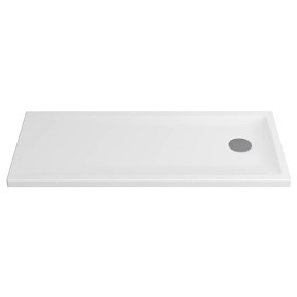 Base de duche VITA 1600x700x50, retangular, pousar, lisa, branco, Sanitana S20210800000000