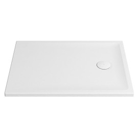 Base duche VITA 1200x900x40, retangular, pousar, texturada stone, branco mate, Sanitana S20211100006400