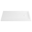 Base duche VITA 1400x800x40, retangular, pousar, texturada stone, branco mate, Sanitana S20207700006400