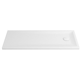 Base duche VITA 1700x700x50, retangular, pousar, texturada stone, branco mate, Sanitana S20210900006400