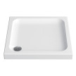Base duche pousar ESFERA 900x900x80 mm quadrada, Sanitana S20026511500000