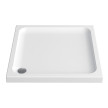 Base duche pousar ESFERA 1000x1000x80 mm quadrada, Sanitana S20025411500000