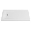 Base duche ROCKS 1200x800 rectangular pousar em Stonex, antiderrapante, branco, Sanitana SP3014B0320100000
