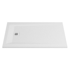Base duche ROCKS 1300x900 retangular, pousar em Stonex, antiderrapante, branco, Sanitana SP301514384100000