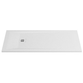 Base duche ROCKS 1500x700 retangular, pousar em Stonex, antiderrapante, branco, Sanitana SP3015DC2BC100000